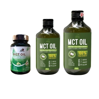 [ พร้อมส่ง ] ชุด MCT Oil น้ำมันเอ็มซีที จากมะพร้าว ตรา โคโค่แคร์ - Coco Care MCT Coconut based คีโต Keto Diet
