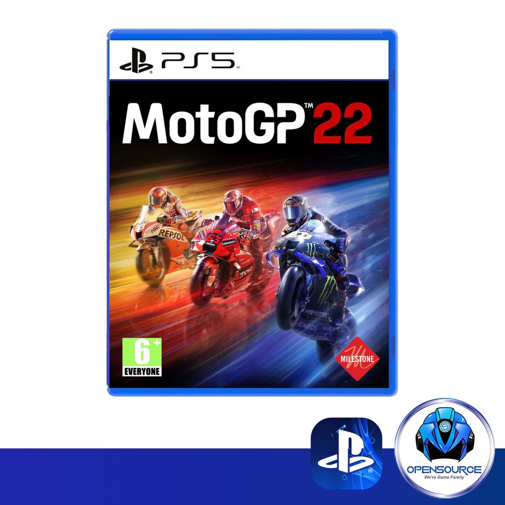 [พร้อมส่ง]Playstation: MotoGP 2022 MOTOGP22 (ASIA EN/CH/JP) แผ่นเกม สำหรับ เครื่อง PS4 & PS5