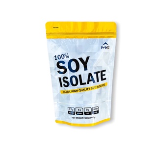 MS SOY PROTEIN ISOLATE เวย์ ซอยโปรตีน ถั่วเหลือง เพิ่มกล้ามเนื้อ ลดไขมัน คุมน้ำหนัก คุมหิว แพ้WHEYทานได้