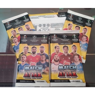 [แพ็คเก็ตการ์ด] การ์ดฟุตบอล Attax Match 2021/22