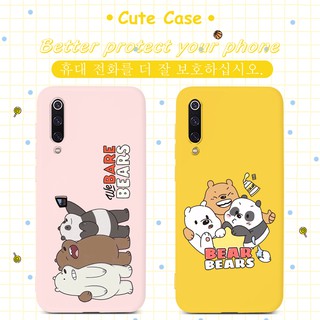 เคสมือถือสำหรับ Xiaomi Mi 10 9 8 9T A3 CC9E CC9 Note10 Lite Youth Pro Mi10 Mi9 Mi8 Explorer A3 Note 10 Lite Pocophone F1 X2 F2 Pro Case หมีน่ารัก Lovely Design Soft Casing