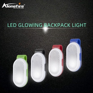 Alonefire โคมไฟ LED PL300 เรืองแสงในที่มืด กันน้ํา เพื่อความปลอดภัย สําหรับเล่นกีฬา ขี่จักรยาน