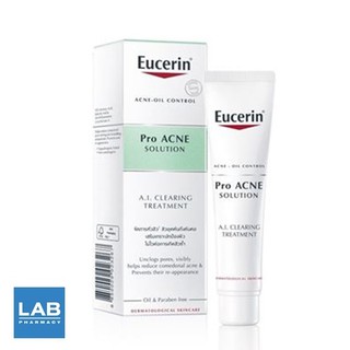 Eucerin Pro Acne  Solution A.I. Clearing Treatment 40 ml. - ผลิตภัณฑ์บำรุงผิวหน้าสูตรเข้มข้น เพื่อลดปัญหาสิว สิวอุดตัน