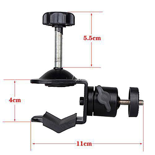 Video Studio C/U Clamp Clip Holder Mount With Ball Head  สตูดิโอวิดีโอ C/U ที่หนีบตัวหนีบ Mount กับ หัวบอล Camera โทรศัพ