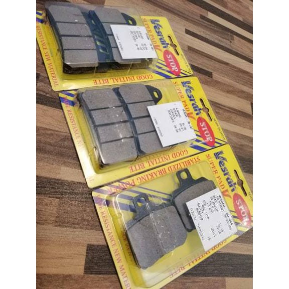 ผ้าเบรค VESRAH M795 3 ชิ้น