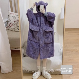 ᴍᴀɴʏ ᴊᴇᴀɴs ᴘᴀᴊᴀᴍᴀs ชุดนอนขนนิ่มฟู ใส่นอนหรือใส่งานแฟนซีสีสันน่ารักสดใสพร้อมส่ง