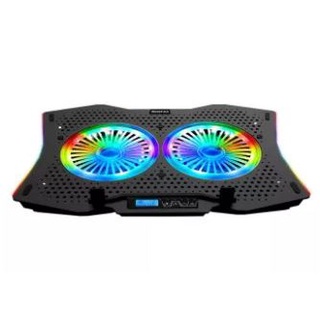 SIGNO RGB Gaming Cooling Pad รุ่น SPECTRO CP-510 (Black) (พัดลมระบายความร้อนโน๊ตบุ๊ค)