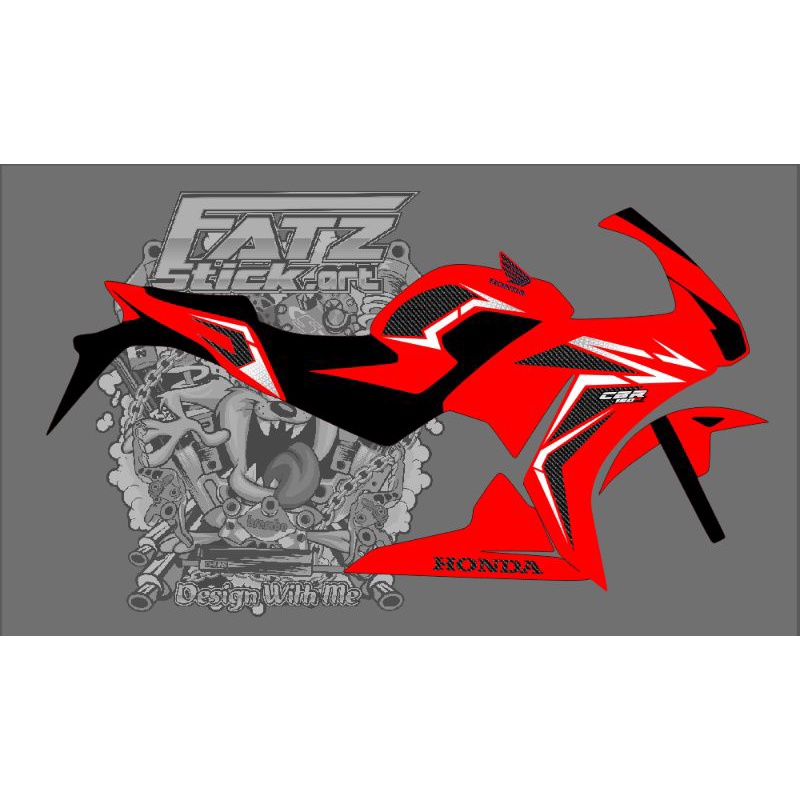 CBR 150 R K45 STRIPING STICKER / สติ๊กเกอร์หลากหลาย / CBR 150R 2014 STRIPING