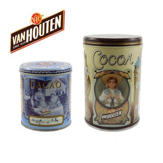 Van Houten Cocoa Powder 100% From Belgium แวน ฮูเต็น โกโก้ผงระดับพรีเมี่ยม ที่ผลิตจากเมล็ดโกโก้พันธุ์ดี ให้รสชาติที่หอม