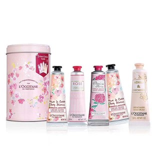 【SUVI】 [ส่งฟรี]  LOCCITANE LOccitane Hand Cream Gift Box Limited Edition 30ml * 5