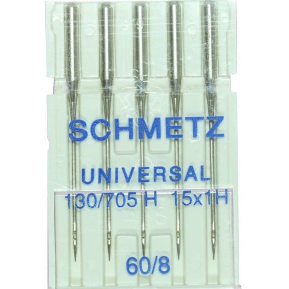ELVIRA เข็มเย็บผ้าบาง Universal Needle No.60 (11-8101-6001)