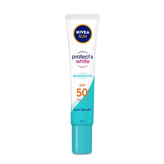 NIVEA ซัน โพรเทค แอนด์ ไวท์ ออยคอนโทรล เซรั่ม SPF50  30 มล.