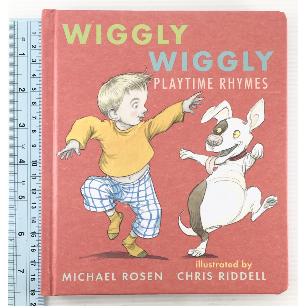 Wiggly Wiggly Playtime Rhymes หนังสือภาษาอังกฤษปกแข็งมือสอง