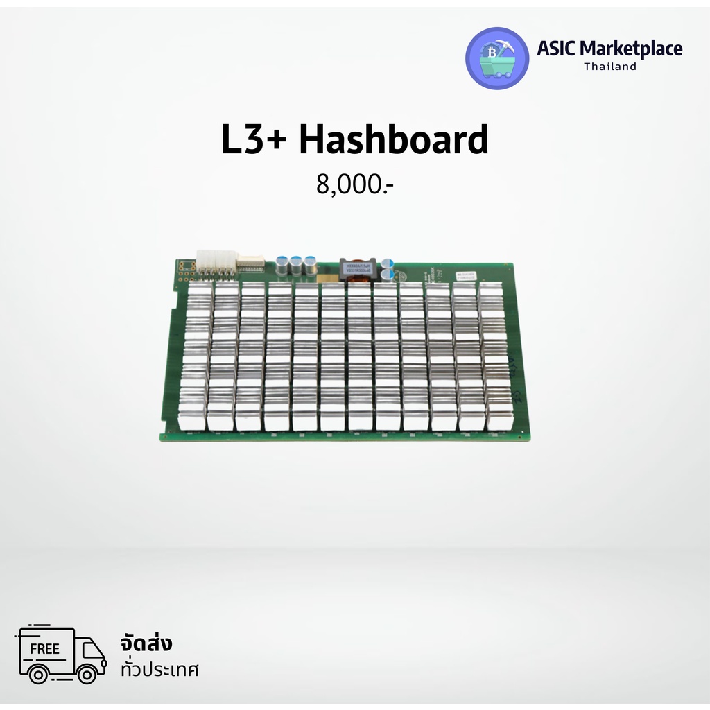 (พร้อมส่ง) การ์ด ANTMINER L3+ Hashboard
