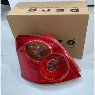 DEPO ไฟท้าย TOYOTA YARIS ยาริส 2012 LED ทรง RS