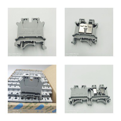 CONNECTION TERMINAL & STOPPER,เทอร์มินัลต่อสาย/ขั้วต่อสาย,ฝาปิดและสต๊อปเปอร์,Typ UK-2.5B,UK-3N,UK-5N