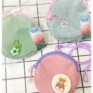 กระเป๋า mini bag ver2 (แถมสายคล้องคอ+พวงกุนแจ) - tulip.atsun