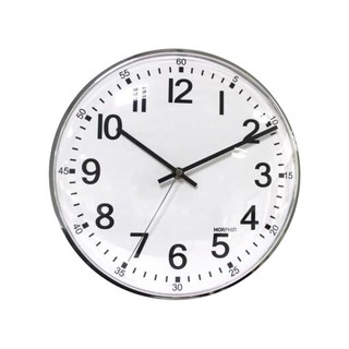 clock WALL CLOCK MORPHIN RESTRO SILVER ON TIME Home decoration Home &amp; Furniture นาฬิกา นาฬิกาแขวน ON TIME MORPHIN RESTRO