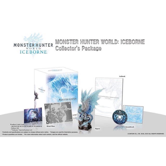 Monster Hunter World ICEBORNE Collector’s Package