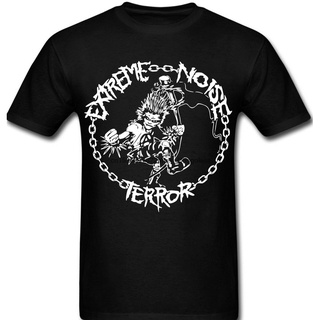 เสื้อยืด พิมพ์ลาย Extreme Noise Terror band core สไตล์พังก์ สําหรับผู้ชายS-5XL