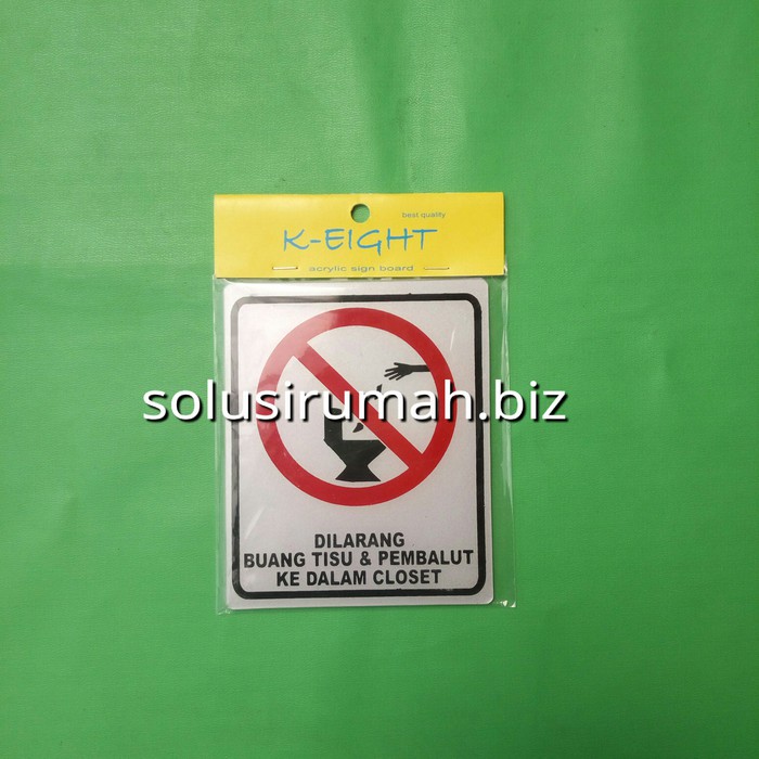 ACRYLIC LABEL 9.5*11.5 ซม. NO NEED TO REMOVE TISSUES & WRAP + ป้าย SYMBOL BOAR