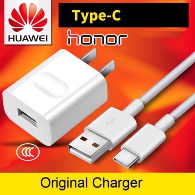 HUAWEI Fast Charger 2.4A 2in1 FAST Charger 5 V/4A 9V อะแดปเตอร์ Fast สาย USB สําหรับ Type C Huawei P