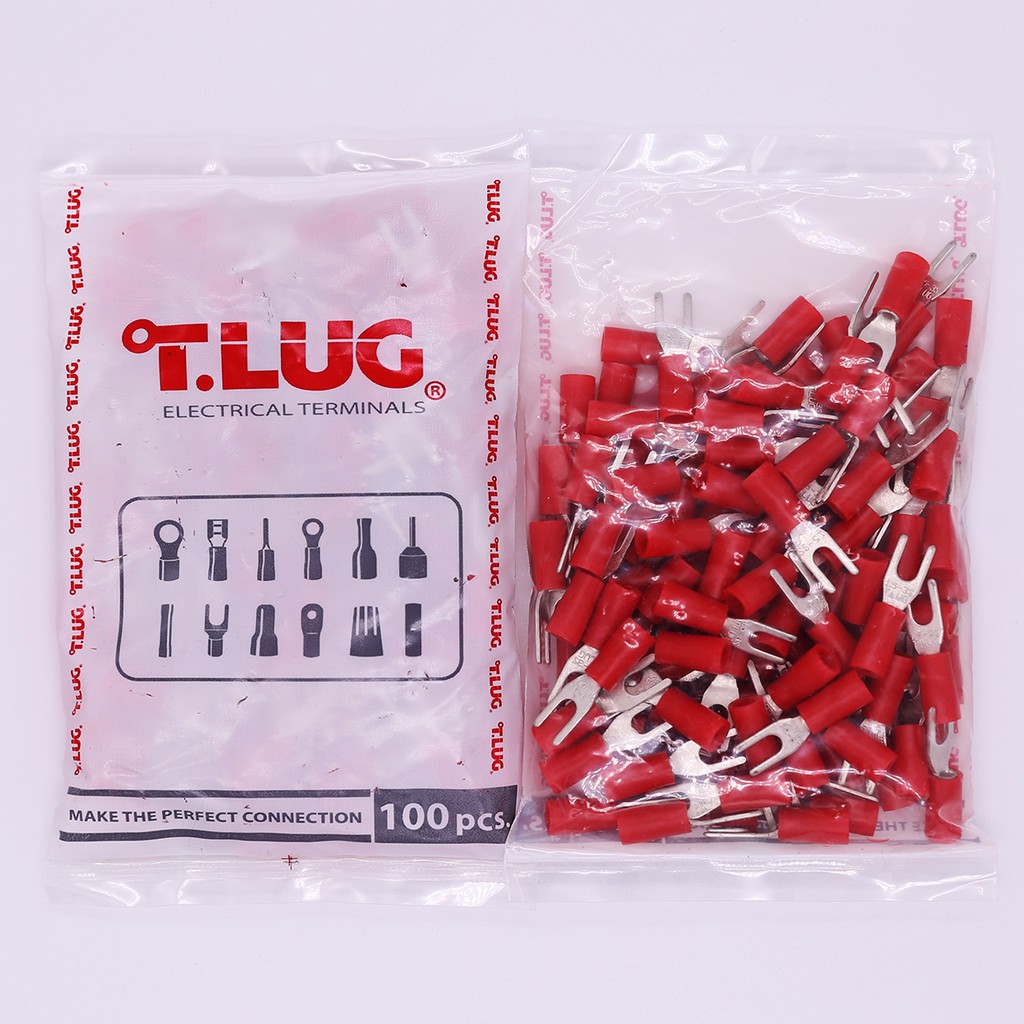 หางปลาแฉกย้ำหุ้ม TLUG-YF1.5-3S