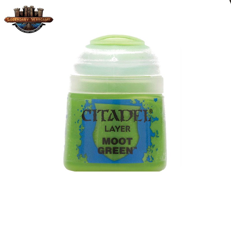 [BSAพร้อมส่ง] Citadel : LAYER: MOOT GREEN (12ML) สีอะคริลิคสำหรับทาโมเดล