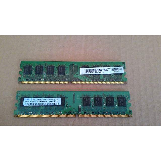 DDR2 Sumsung  4GB (2 x 2GB/800  มือสอง)