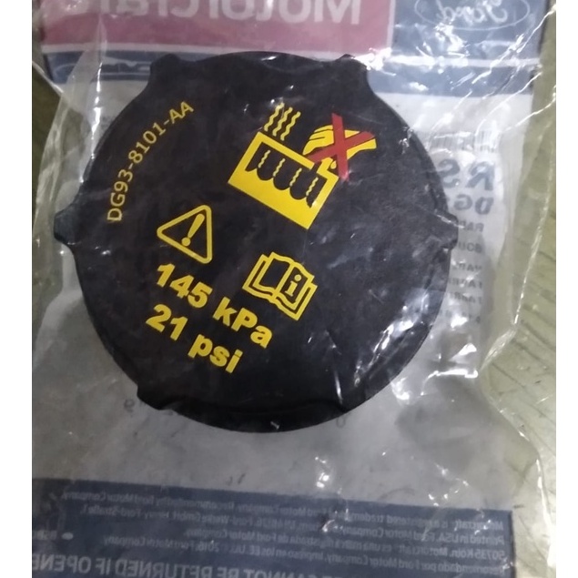 FORD FIESTA RADIATOR WATER TANK CAP 3M5H8100AD/DG9Z8100A ORIGINAL PARTS