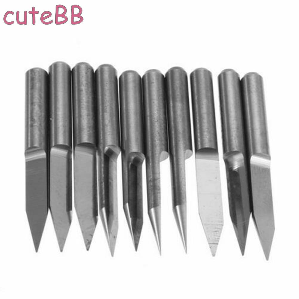 Details about   10pcs Carbide PCB 0.1mm 60 Degree Engraving Bits CNC Router Tool 60 Degrees 