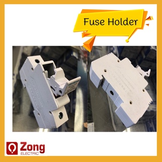 Fuse holder ฐานฟิวส์แท่ง ที่ใส่กระบอกฟิวส์ 10x38 ฐานฟิวส์ตู้คอนโทรล ฟิวส์แท่ง ฟิวส์คอนโทรล