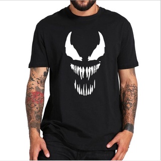 เสื้อยืดแขนสั้นลําลอง ผ้าฝ้าย 100% พิมพ์ลาย Venom Harajuku แฟชั่นฤดูร้อน สําหรับผู้ชาย และผู้หญิง 2022S-5XL