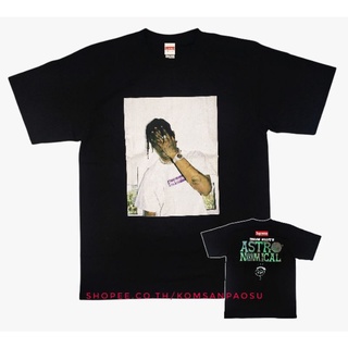 เสื้อยืด travis scotts x supreme cactusjack astronomical