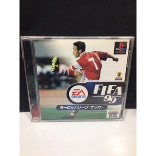 แผ่นแท้ [PS1] FIFA 99 - European League Soccer (Japan) (SLPS-02309)