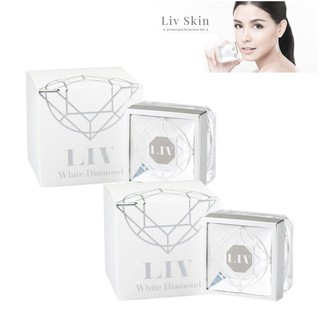 Liv White Diamond ลิฟ ไวท์ ไดมอนด์ ครีมวิกกี้ สุนิสา 2 กล่อง