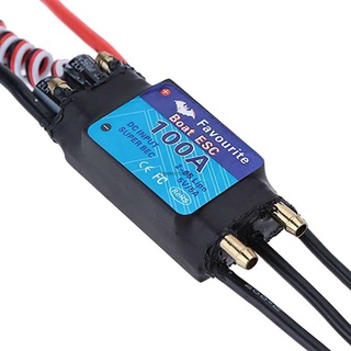 สปีดเรือ Favourite 100ABoat Brushless ESC บรัสเลส รับไฟ 2-6S