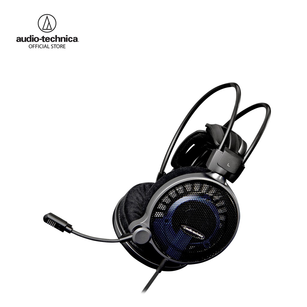 Audio Technica หูฟังเกมส์ รุ่น ATH ADG1x High-Fidelity Gaming Headset  - Black