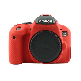 ใหม่ Armor เคสซิลิโคนปิดพื้นผิืว สำหรัับ Canon 800D 5D3 80D 6D