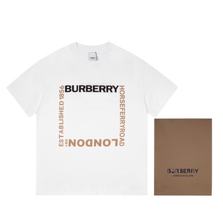 เสื้อยืด BURBERRY [NEW] สีสวย ลายใหม่ ของมันต้องมี [Limited Edition]