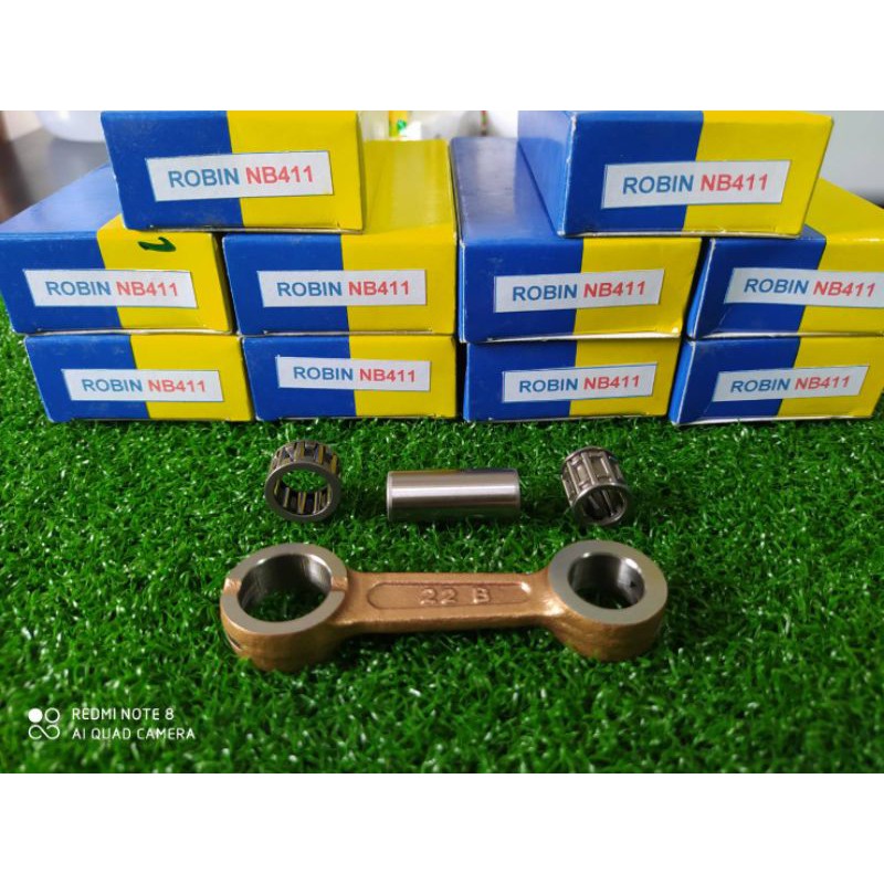 ก้านสูบ411 พร้อม ลูกปืนสลัก โรบิน411 มาเท่น martens ชุบแข็งพิเศษ โรบิ้น makita rabbit ราคา ถูกที่สุด ดีลบีเคเค แกลเลอรีภาพที่ 4