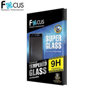 Focus Tempered Glass  SUPER GLASS  โฟกัสกระจกกันรอยแข็งแกร่งพิเศษ (ของแท้100%) สำหรับ  OPPO A37f