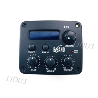 Lidu อุปกรณ์เสริมใหม่ B - Band T35 3 - Band Equalizer