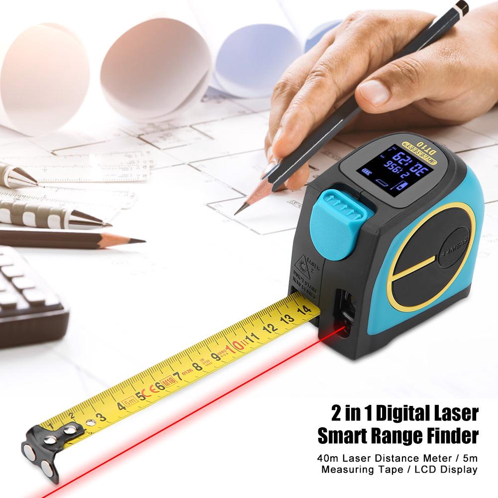 Дальномер Prexiso (лазерный). Digital measuring Tape. Рулетка ДТ 5м. Digital measuring Table stop.