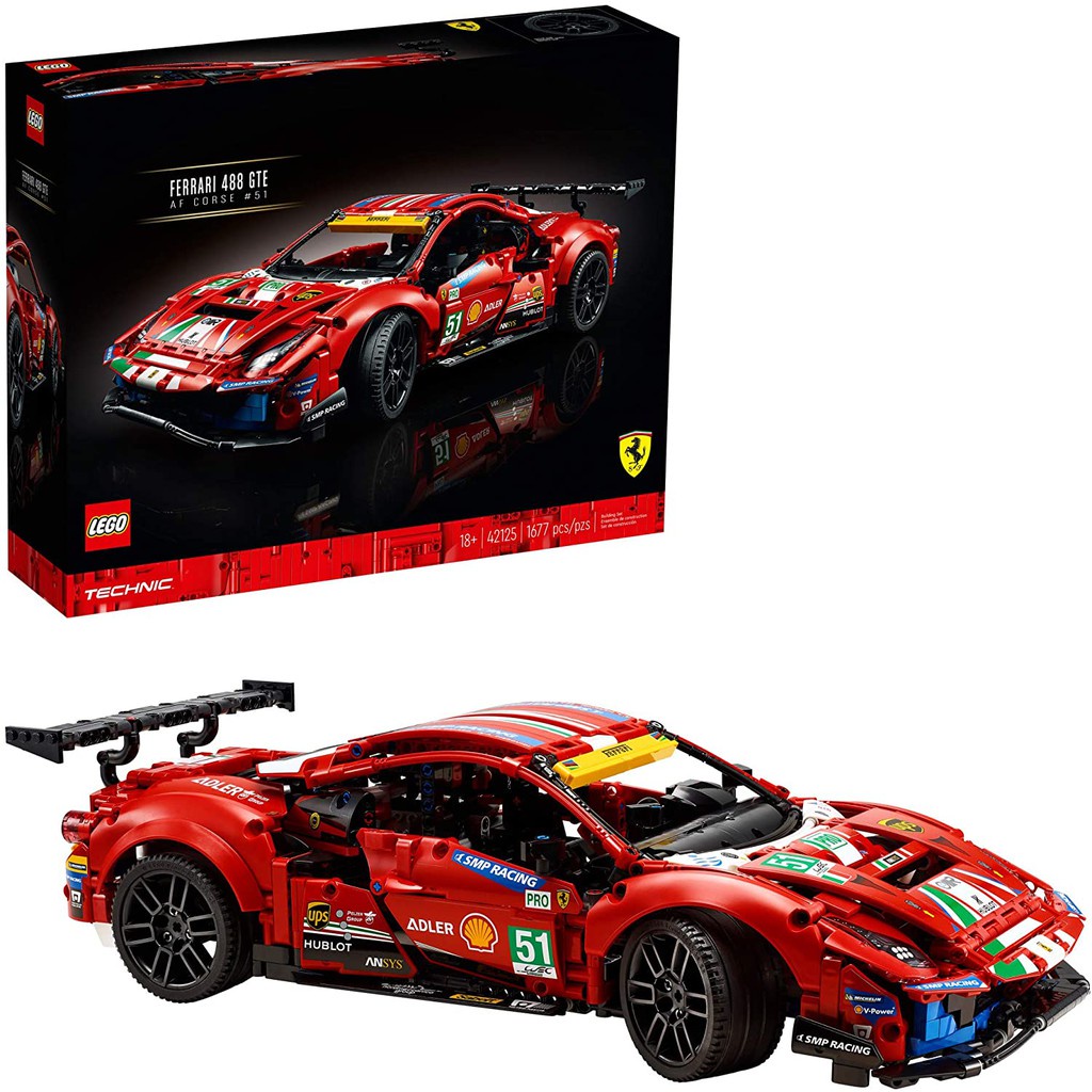 LEGO Technic 42125 Ferrari 488 GTE 'AF Corse