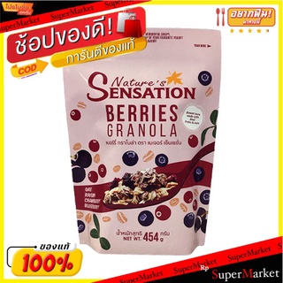 💥โปรสุดพิเศษ!!!💥 เนเจอร์ เซ็นเซชั่น เบอร์รี่ กราโนล่า 454 กรัม Natures Berries Granola 454 g