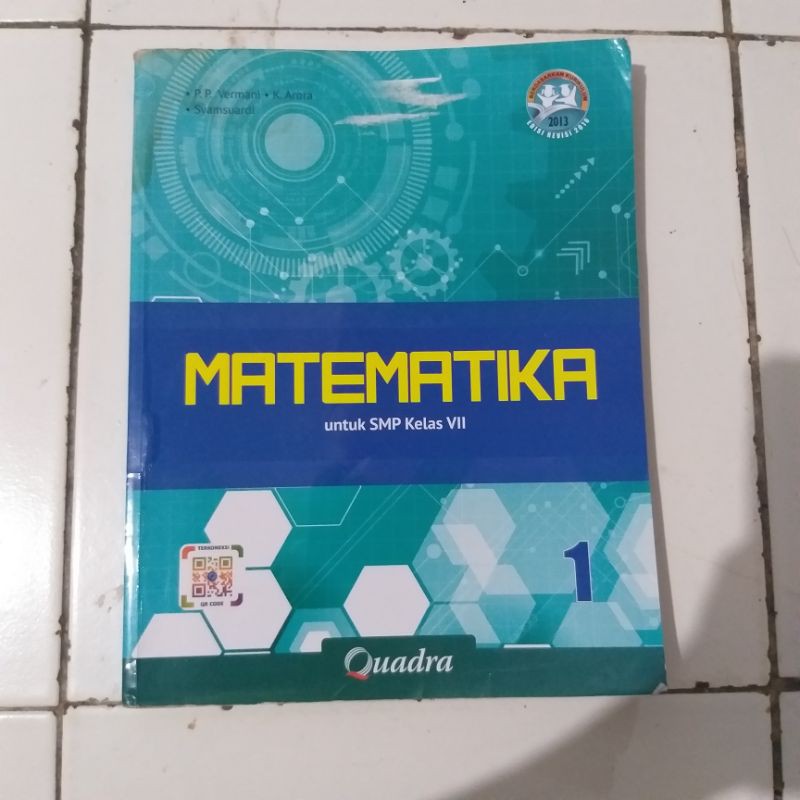 QUADRA USED BOOK - MATHEMATICS GRADE 1 SMP CURRICUM 2013 REVISED QUADRA