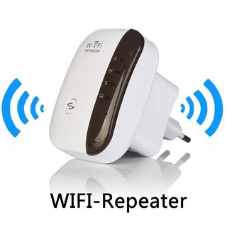 ตัวกระจายอินเตอร์เน็ต 2.4GHz 300Mbps WiFi Repeater Wireless Range Extender Booster 802.11N/B/G Network for AP Router