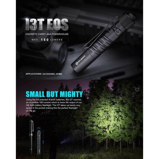 ไฟฉาย Olight i3T EOS 180 Lumens Dual-Output EDC