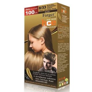 สีฟาเกอร์ 8/33 สีบลอนด์อ่อนประกายทองหม่นทองพิเศษ ราคาตัดฝา